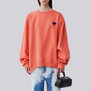 ADER Error Together Logo Crew Sweat in Salmon Small/Medium